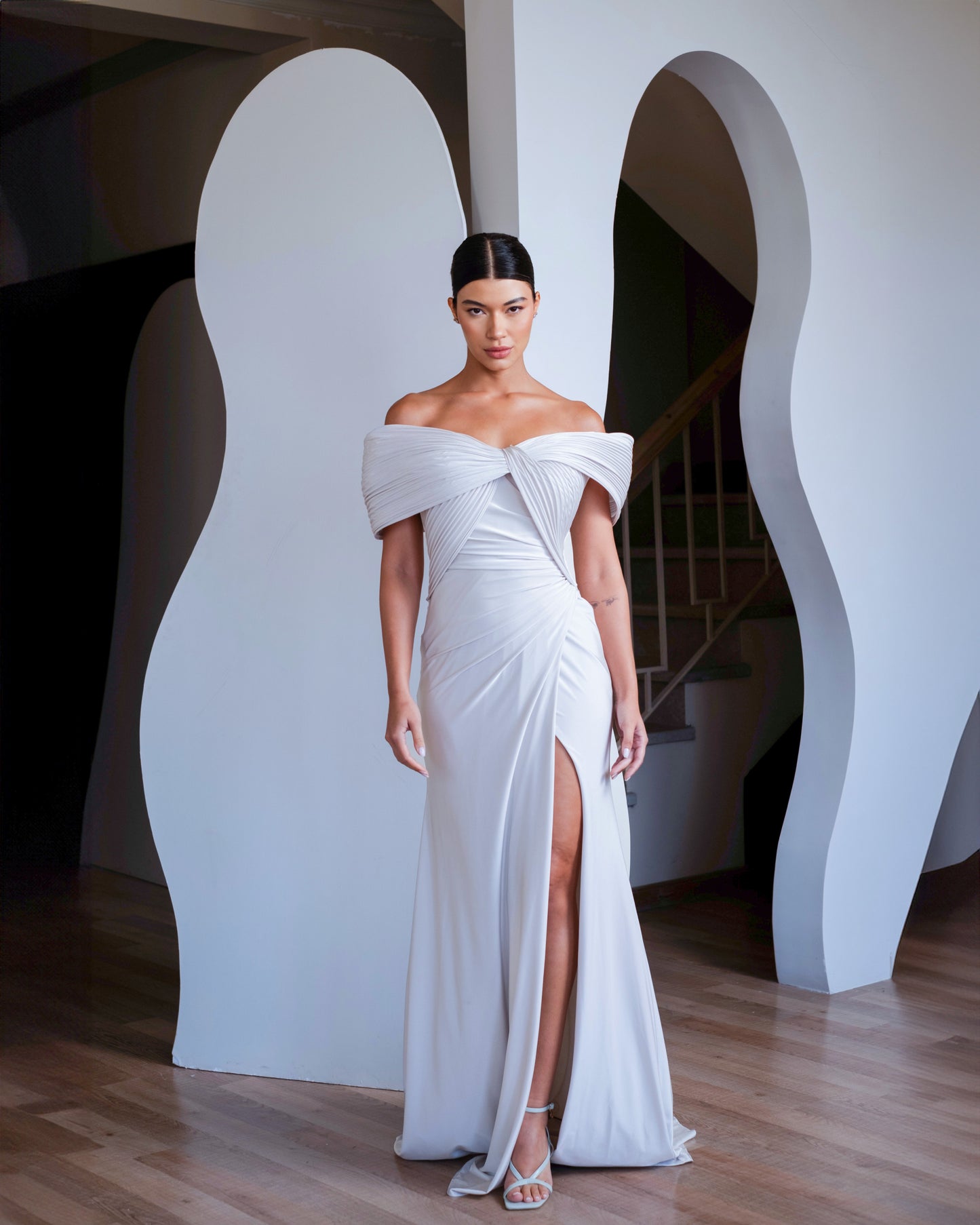 Scarlett Grey Dress
