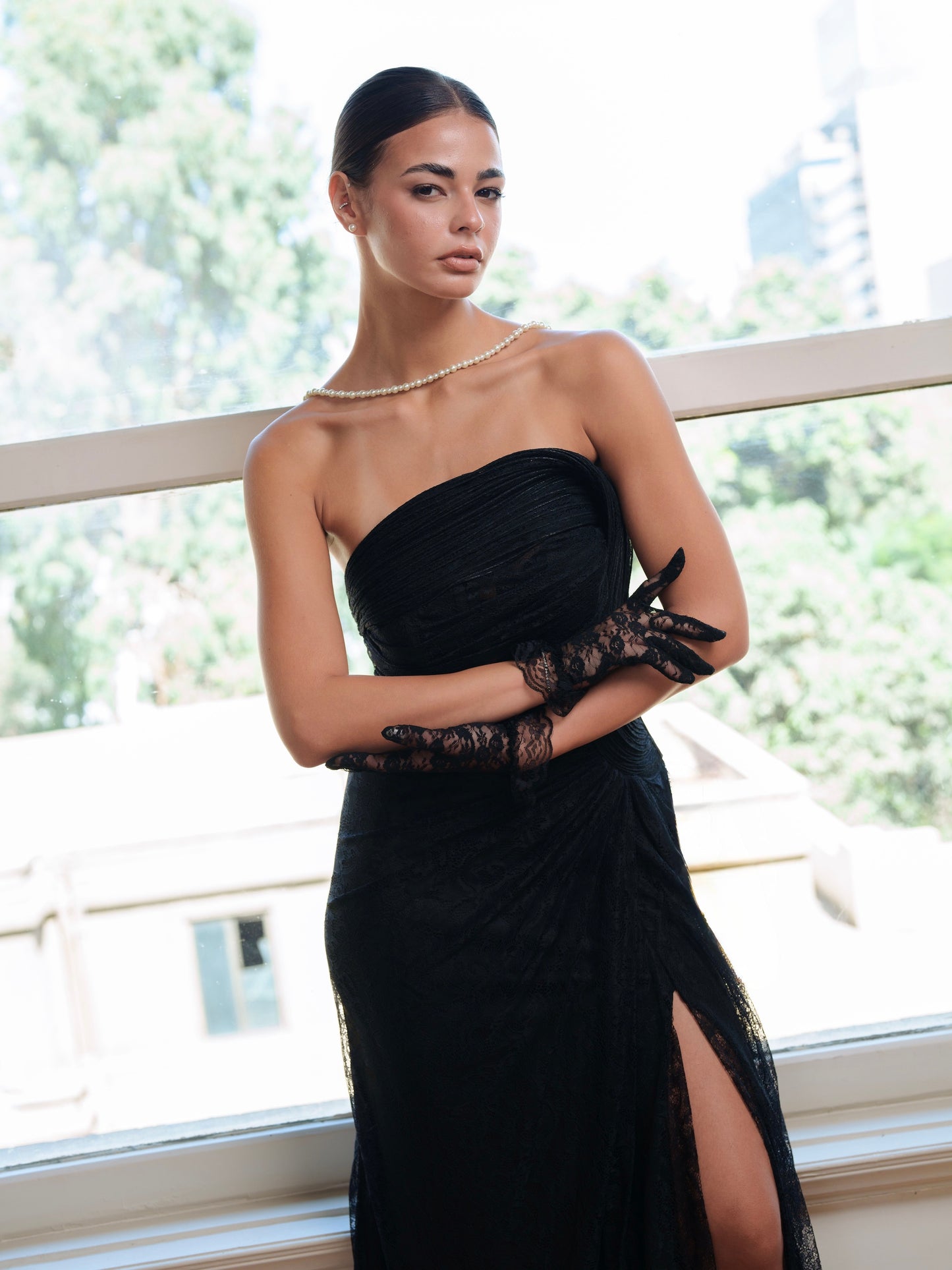 Nightfall Lace Dress