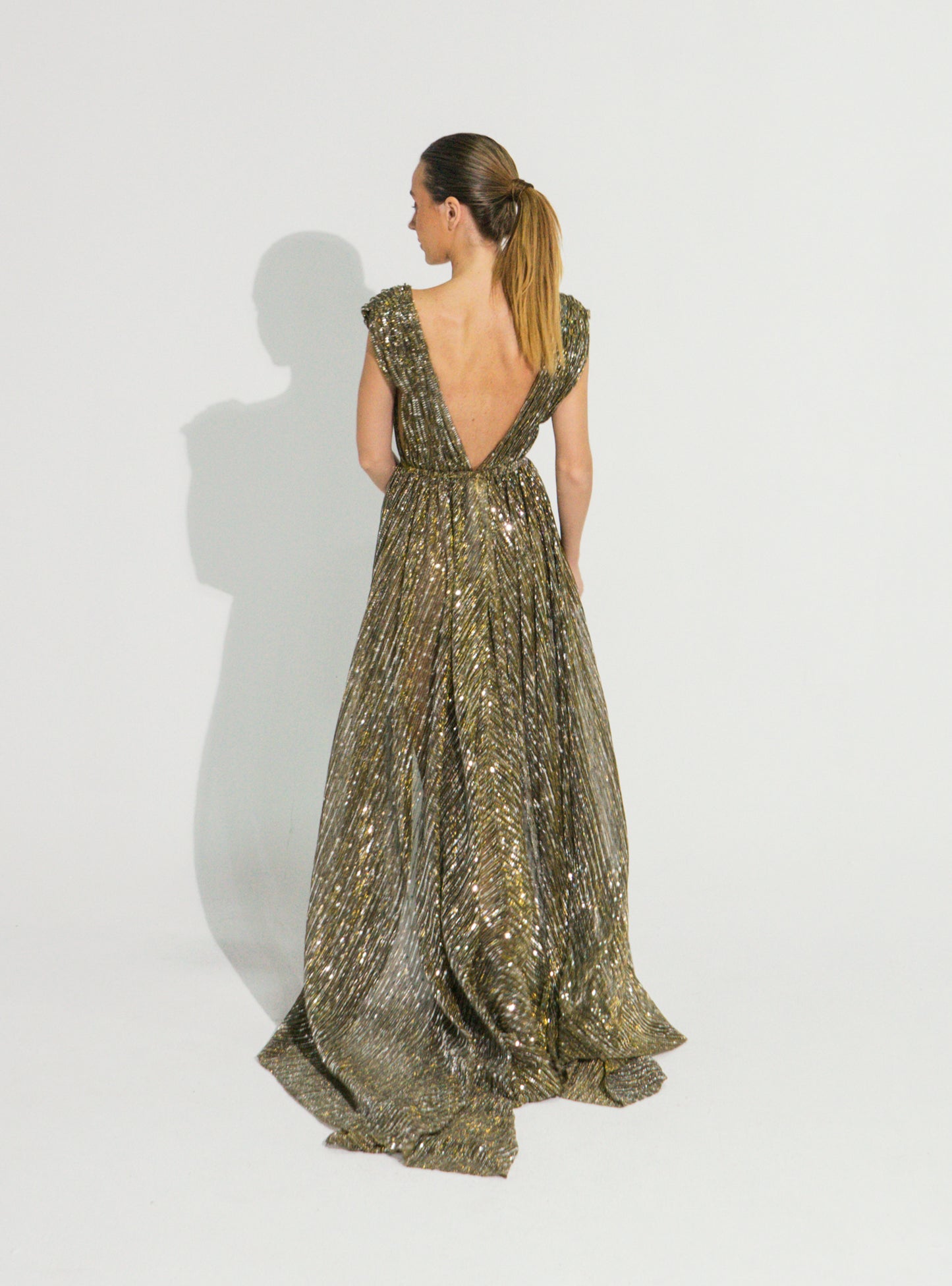 Gold Goddess Dress